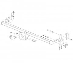 Фаркоп Renault Kangoo с 2008- AvtoS RN 08