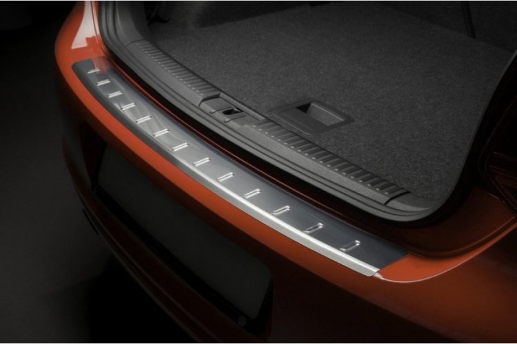 Накладка на зад. бампер AluFrost Kia Sportage 2015- (39-5472)