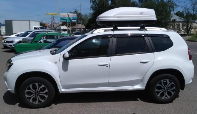 Бокс ED Magnum 350 белый, карбон