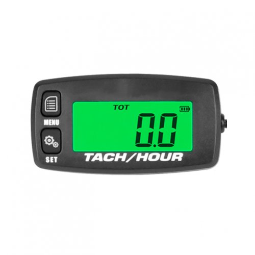 Тахометр цифровой Runleader RL 1,5м (65*35мм, сч. м/ч, зел. подсв. IP65)