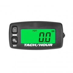 Тахометр цифровой Runleader RL 1,5м (65*35мм, сч. м/ч, зел. подсв. IP65)