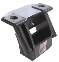 Держатель спиннинга и эхолота малый №3 фанера