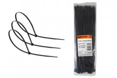 Хомут нейлоновый черный 4,8х300 мм (100 шт)