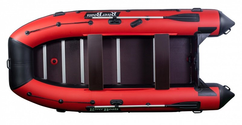 Лодка RiverBoats 370 черно-синий