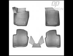 Коврики Norplast Skoda Rapid с 2012-/2020-/Volkswagen Polo с 2020- 3D
