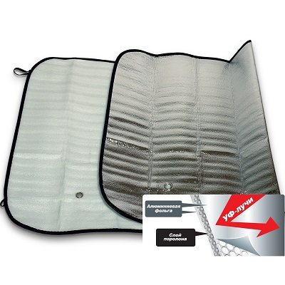 Шторка солнцезащитная AVS SH-105F-M 145*70