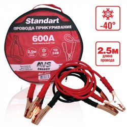 Провода пусковые AVS Standart BC-600 600A