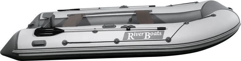 Лодка RiverBoats 370 НДНД черно-синий