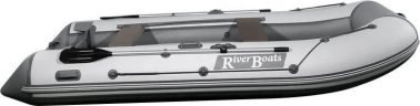 Лодка RiverBoats 370 НДНД черно-синий