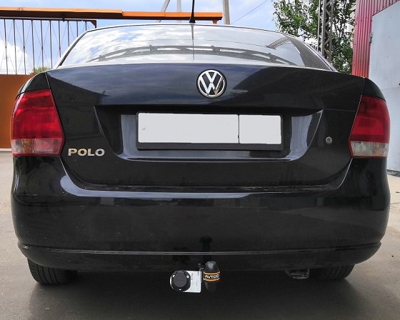 Фаркоп Volkswagen Polo седан 2010-/Skoda Rapid с 2012 AvtoS VW 33