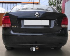 Фаркоп Volkswagen Polo седан 2010-/Skoda Rapid с 2012  AvtoS VW 33