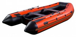 Лодка RiverBoats 410 черно-оранжевый