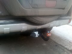 Фаркоп Mitsubishi Pajero III/ IV с 2002- (AvtoS MI 26)