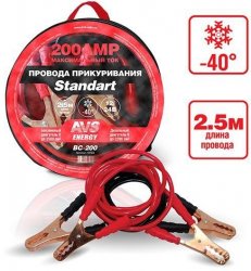 Провода прикуривания AVS Expert BC-200 2,5 метра 200A