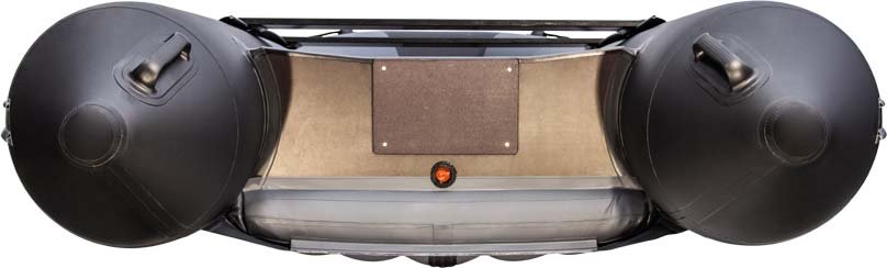 Лодка Таймень NX 4000 НДНД PRO графит/черный