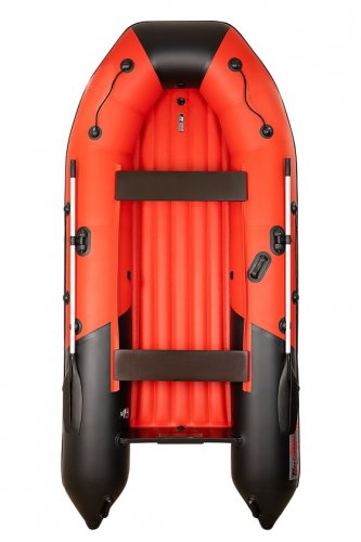 Лодка Таймень NX 3400 НДНД PRO красный/черный