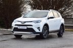 Защита переднего бампера двойная (НПС) Toyota RAV4 с 2013 PT Group