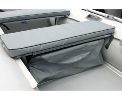 Комплект мягких накладок с сумкой 1050*200мм серый