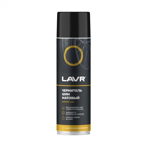 Ln1433 lavr Чернитель шин Матовый Tire shine 650мл