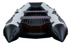 Лодка RiverBoats 330 НДНД черно-серый