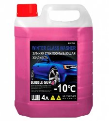 Жидкость для омывания стекла Driver Bubble gum 4л -10С