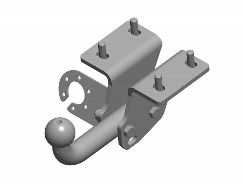 Фаркоп VOLKSWAGEN AMAROK (2010) (AvtoS VW 34)