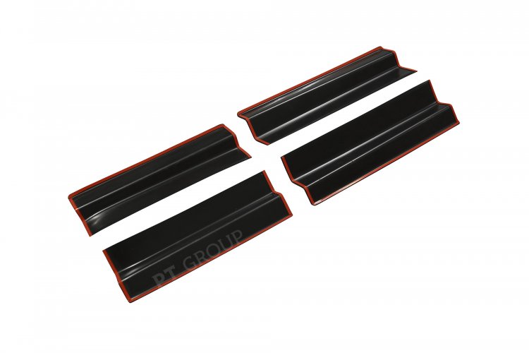 Накладки в проем дверей (4шт) volkswagen Polo 2020-/Skoda Rapid 2020- PT Group