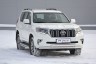 Защита переднего бампера двойная 63/63мм (НПС) TOYOTA LAND CRUISER PRADO 150 2017- PT Group