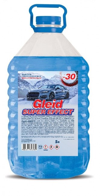 Жидкость для омывания стекла Gleid Super 4 л (-20)