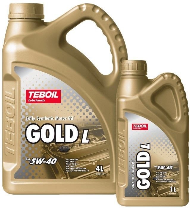 TEBOIL Diamond Gold L 5W-40 4l+1 Масло моторное