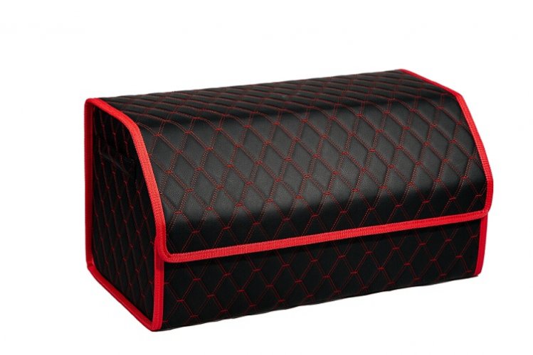 Органайзер в багажник Автопилот. Люкс (60*30*30) Черный+кр.кант