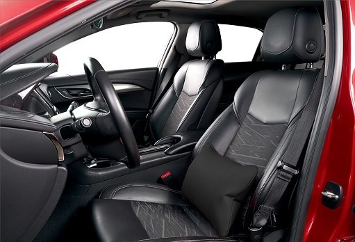 Автомобильная подушка (Экокожа Люкс /Поролон Мемори) Автопилот