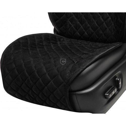 Накидки из алькантары, черные CANTRA Wide-Wide, пара