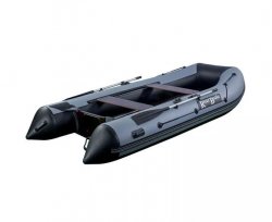 Лодка RiverBoats 370 черно-серый