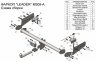Фаркоп Mazda CX-9 2017- Leader M309-A