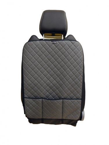 Накидка на спинку сиденья/органайзер №2, серая Автопилот