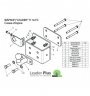 Фаркоп Toyota Hilux (4WD) (N2) 2008-2015 T114-F