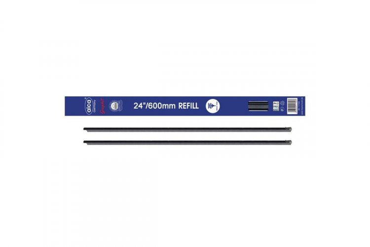 Лента стеклоочистителя "ALCA" 119000, 600 мм-24", профиль "BOSCH", силикон, 2 шт