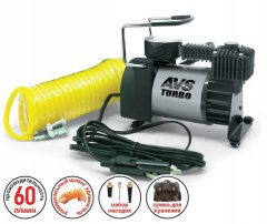 Компрессор AVS TURBO KS600,60л/мин, 10атм)