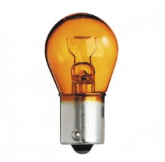 Лампа AVS Vegas PY21W оранжевые смещ.штифт