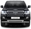 Защита переднего бампера двойная 63/63мм (НПС) Toyota LAND CRUISER 200 с 2014 PT Group