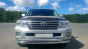 Защита переднего бампера двойная 63/63мм (НПС) Toyota LAND CRUISER 200 с 2014 PT Group