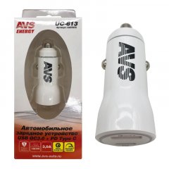 Зарядное устройство AVS UC-613 2 usb (3.0A)