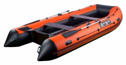Лодка RiverBoats 350 черно-оранжевый