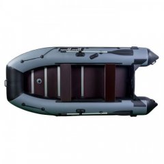 Лодка RiverBoats 350 черно-оранжевый