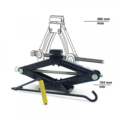 Домкрат ромбический AVS JA-1500R 1,5т.