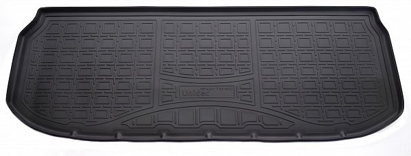 Коврик в багажник Norplast Infiniti QX60 (2013) (L50) (разложенный 3 ряд)