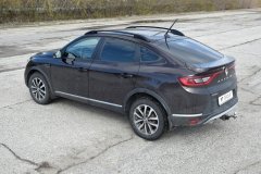 Рейлинги RENAULT Arkana c 2019 - PT Group (серебро)