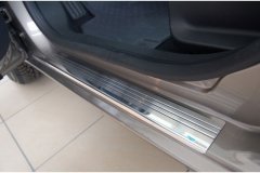 Накладки на пороги AluFrost Hyundai  ix35 2010- (08-0677)