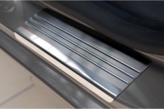 Накладки на пороги AluFrost Hyundai  ix35 2010- (08-0677)